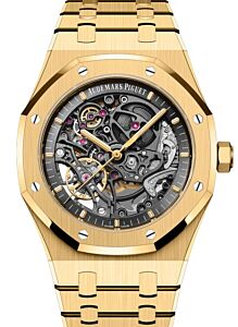 Audemars Piguet Royal Oak Double Balance Wheel Openworked Yellow Gold 41mm 15407BA.OO.1220BA.01