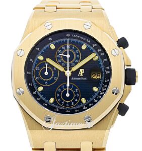 Audemars Piguet Royal Oak Offshore Chronograph Yellow Gold Black Dial 25721BA.OO.1000BA.02