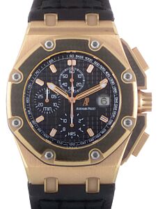 Audemars Piguet Royal Oak Offshore Juan Pablo Montoya Rose Gold Black Dial 26030RO.OO.D001IN.01 