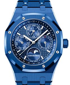 Audemars Piguet Royal Oak Perpetual Calendar 41mm Ceramic Blue Dial 26579CS.OO.1225CS.01