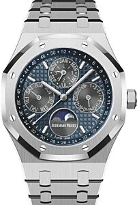 Audemars Piguet Royal Oak Perpetual Calendar "United States" Titanium Blue Dial 26574TI.OO.1220TI.01