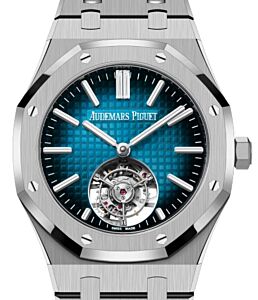Audemars Piguet Royal Oak Flying Tourbillion 41mm Titanium Blue-Green Dial 26730TI.OO.1320TI.04