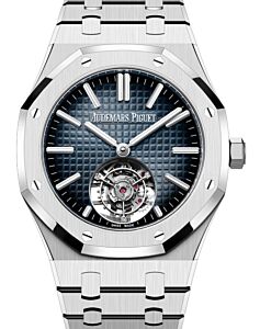 Audemars Piguet Royal Oak Flying Tourbillion "50th Anniversary" 41mm Stainless Steel Blue Dial 26730ST.OO.1320ST.01 - BRAND NEW