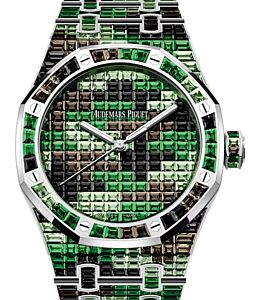 Audemars Piguet Royal Oak Selfwinding White Gold/Sapphires 15514BC.YY.1284BC.02