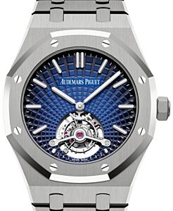 Audemars Piguet Royal Oak Tourbillon Extra-Thin Titanium 41mm Blue Dial 26522TI.OO.1220TI.01 - BRAND NEW