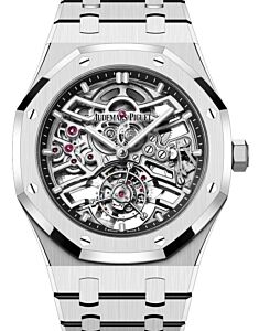 Audemars Piguet Royal Oak Flying Tourbillon Overworked "50th Anniversary" 41mm Stainless Steel Skeleton Dial 26735ST.OO.1320ST.01 - BRAND NEW