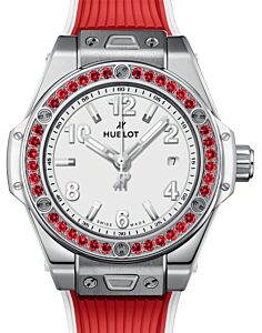 Hublot Big Bang 3-Hands One Click Joyful Steel Red 33mm 485.SR.2210.RX.1213 - BRAND NEW
