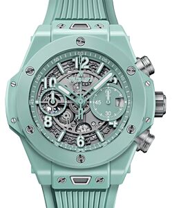 Hublot Big Bang Mint Green Ceramic 42mm Skeleton Dial 441.GS.5221.RX - BRAND NEW