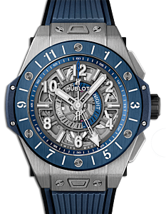 Hublot Big Bang Unico GMT Titanium Blue Ceramic 45mm 471.NL.7112.RX