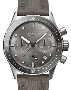 Blancpain Fifty Fathoms Bathyscaphe Chronographe Flyback Titanium 43mm Grey Dial 5200 1210 G52A
