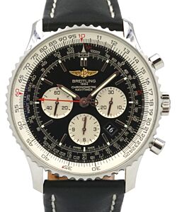 Breitling Navitimer 01 AB012721 Chronograph Stainless Steel Leather 46mm - PRE-OWNED