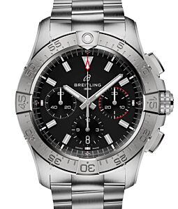 Breitling Avenger B01 Chronograph 42 Stainless Steel Black Dial AB0146101B1A1