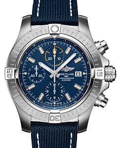 Breitling Avenger Chronograph 45 Stainless Steel Blue Dial A13317101C1X2