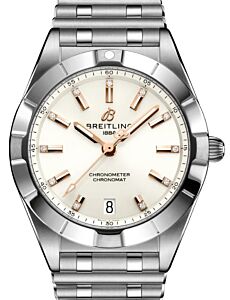 Breitling Chronomat 32 Stainless Steel White Diamond Dial A77310101A3A1