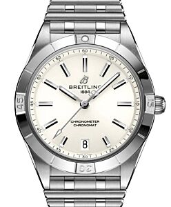 Breitling Chronomat Automatic 36 Stainless Steel 36mm Silver Dial A10380101A3A1 - BRAND NEW
