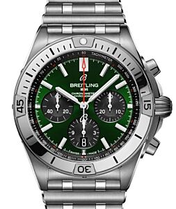 Breitling Chronomat B01 42 Stainless Steel Green Dial AB0134101L1A1