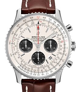 Breitling Navitimer B01 Chronograph 43 Stainless Steel Cream Dial AB0121211G1P1 - BRAND NEW