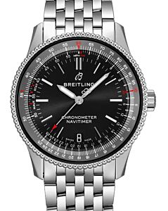 Breitling Navitimer Automatic 38 Stainless Steel Black Dial A17325241B1A1