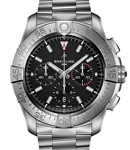 Breitling Super Avenger B01 Chronograph 46 Titanium Black Dial EB0148101B1E1
