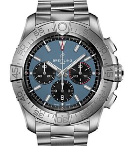 Breitling Super Avenger B01 Chronograph 46 Titanium Blue Dial EB0148101C1E1