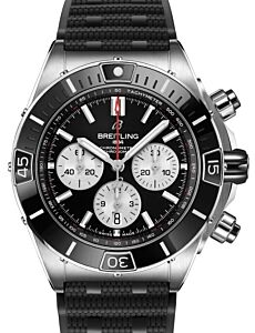 Breitling Super Chronomat B01 44 Stainless Steel Black Dial AB0136251B1S1
