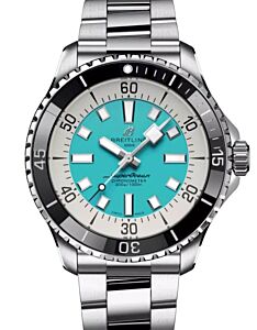 Breitling Superocean Automatic 44 Steel Turquoise Dial A17376211L2A1