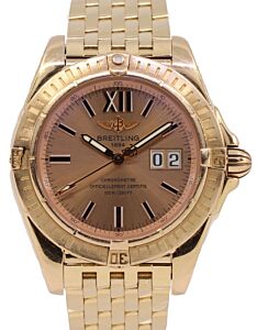 Breitling Windrider Cockpit Limited Edition Rose Gold 41mm Index Dial & Rose Gold Bracelet H49350 - PRE-OWNED