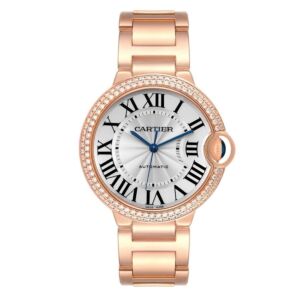 CARTIER WE9005Z3 BALLON BLUE DE 36mm PINK GOLD BRAND NEW