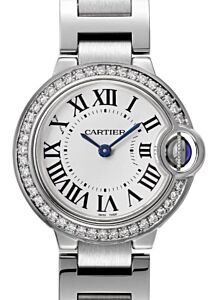 Cartier Ballon Bleu de Cartier 28mm Quartz Steel/Diamonds W4BB0030