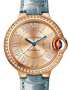 Cartier Ballon Bleu de Cartier 33mm Rose Gold/Diamonds WJBB0076