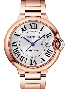 Cartier Ballon Bleu de Cartier 40mm Rose Gold Silver Dial WGBB0039