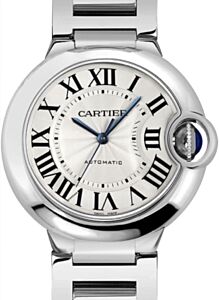 Cartier Ballon Bleu de Cartier Steel 36mm Silver Dial WSBB0048