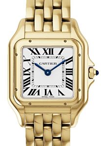 Cartier Panth?re de Cartier Medium Quartz Yellow Gold Silver Dial WGPN0009