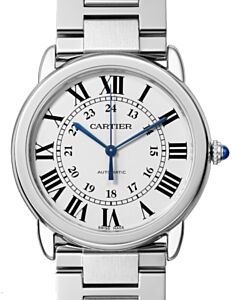Cartier Ronde Solo de Cartier Automatic Stainless Steel 36mm Silver Dial Steel Bracelet WSRN0012 - BRAND NEW