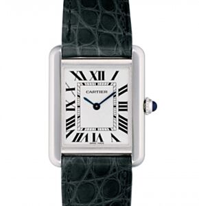 Cartier W5200005 Silver Tank Solo Stainless Steel