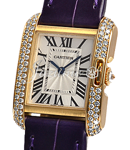 CARTIER WT100014 TANK ANGLAISE 18K YELLOW GOLD, DIAMONDS BRAND NEW