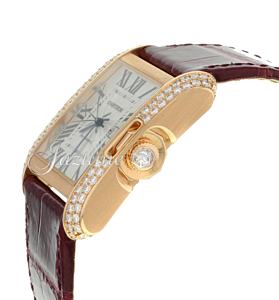 CARTIER WT100016 TANK ANGLAISE 18K PINK GOLD, DIAMONDS - BRAND NEW