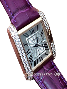 CARTIER WT100017 TANK ANGLAISE 18K YELLOW GOLD, DIAMONDS - BRAND NEW