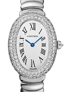 Cartier Baignoire Small Quartz White Gold/Diamonds Silver Dial WJBA0020 - BRAND NEW