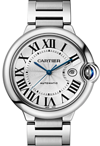 Cartier Ballon Bleu De Cartier Stainless Steel Silver 42mm Dial Bracelet Automatic W69012Z4 - BRAND NEW