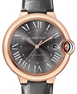 Cartier Ballon Bleu de Cartier 40mm Rose Gold Dark Grey Dial WGBB0050
