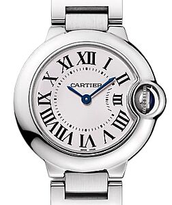 Cartier Ballon Bleu de Cartier Quartz Steel 28mm Pink Dial WSBB0073