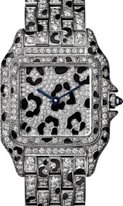 Cartier Panthere de Cartier Medium Quartz White Gold/Diamond Pave HPI01721