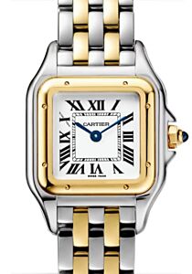 Cartier Panthere de Cartier Small Quartz Stainless Steel/Yellow Gold Silver Dial W2PN0013 - BRAND NEW