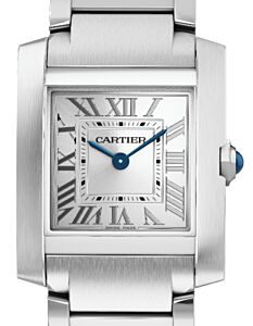 Cartier Tank Francaise Small Quartz Steel WSTA0129