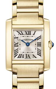 Cartier Tank Francaise Small Quartz Yellow Gold WGTA0344