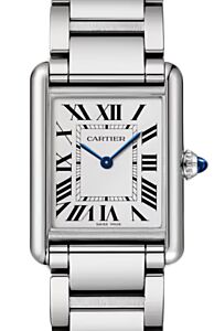 Cartier Tank Must Solarbeat Large Steel WSTA0122