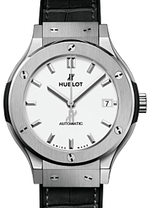 Hublot Classic Fusion 3-Hands Titanium Opalin 38mm 565.NX.2611.LR - BRAND NEW