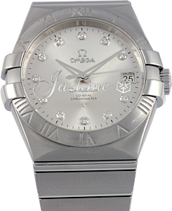 OMEGA 123.10.35.20.52.001 CONSTELLATION CO-AXIAL 35mm STEEL - BRAND NEW