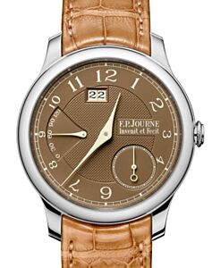F.P.Journe Octa Automatique Reserve Havana Platinum 40mm Brown Dial Leather Strap - BRAND NEW